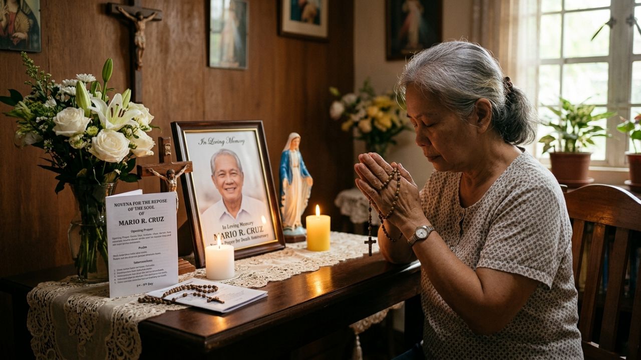 Novena Prayer for Death Anniversary