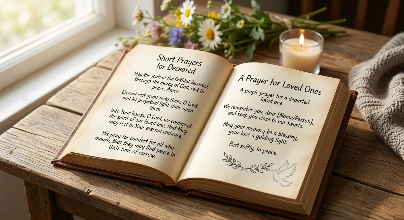 Short Prayers for the Deceased & Loved Ones